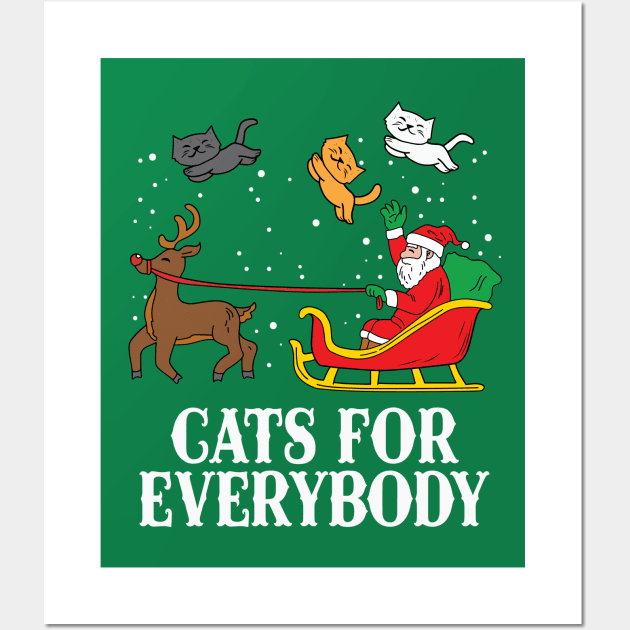 Cats for Everybody! Wall Art by BodinStreet